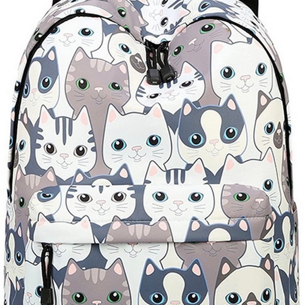 Joymoze Leisure Backpack for Girls Teenage School Backpack Women Backpack Cat